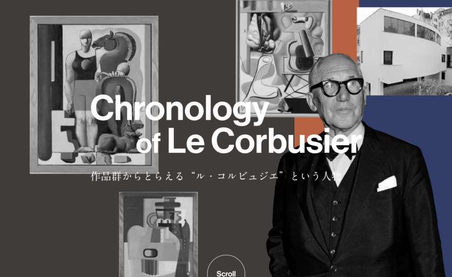 Chronology of Le Corbusier 作品群からとらえる”ル・コルビュジエ”という人物