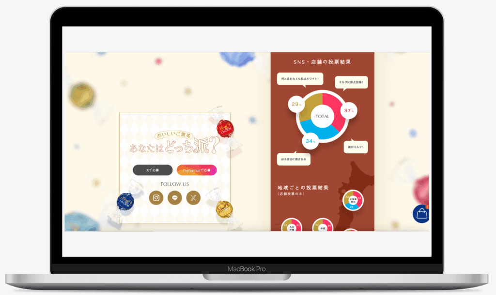 おいしいご褒美 あなたはどっち派?キャンペーン | リンツ&シュプルングリージャパン株式会社
