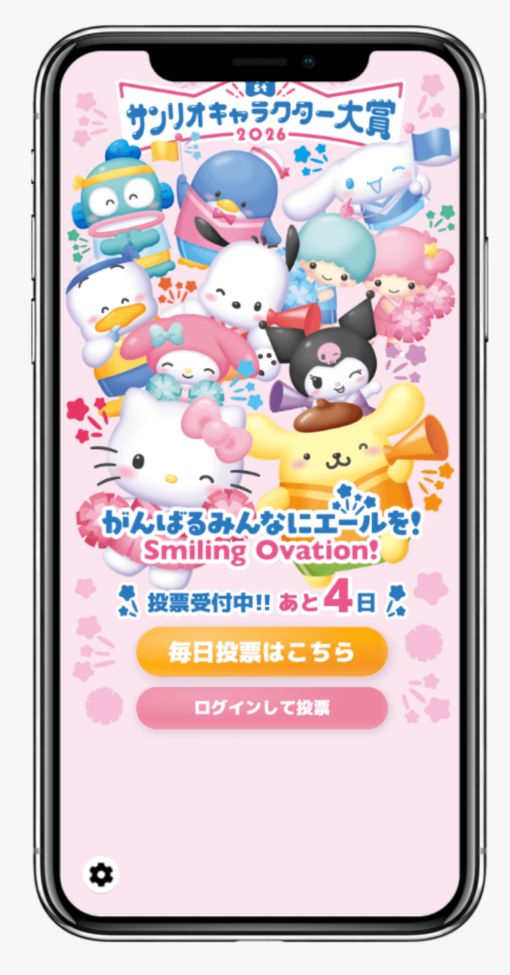 2026年サンリオキャラクター大賞
