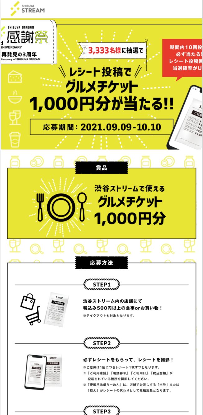 ~渋谷ストリーム感謝祭~「再発見」をテーマに開業3周年記念企画の画像